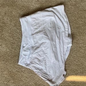 White Lululemon skirt (I don’t know the name)